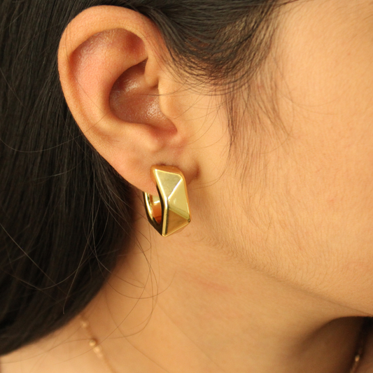 Elanor Golden Hoops (ER128)