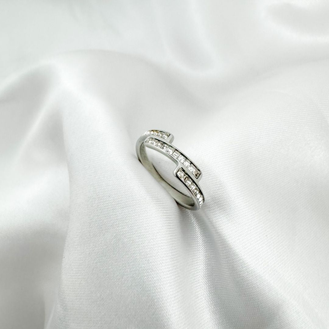 Silver Steps Ring