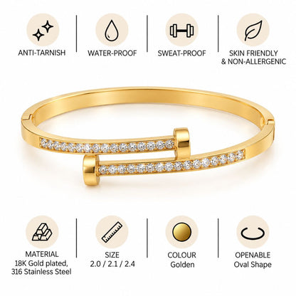 Caia Bangle Bracelet
