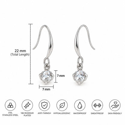 Thalassa Silver Earrings