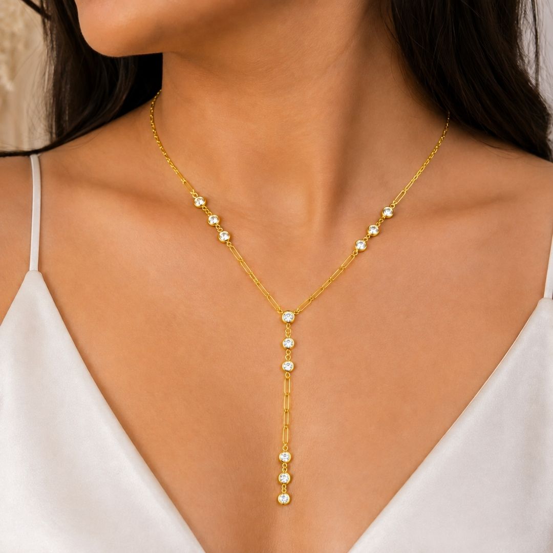 Maisha Lariat Necklace