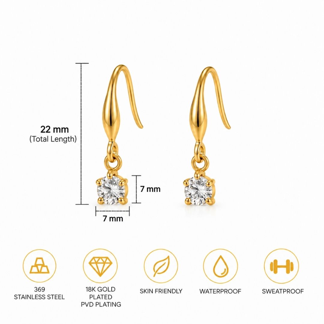 Thalassa Golden Earrings