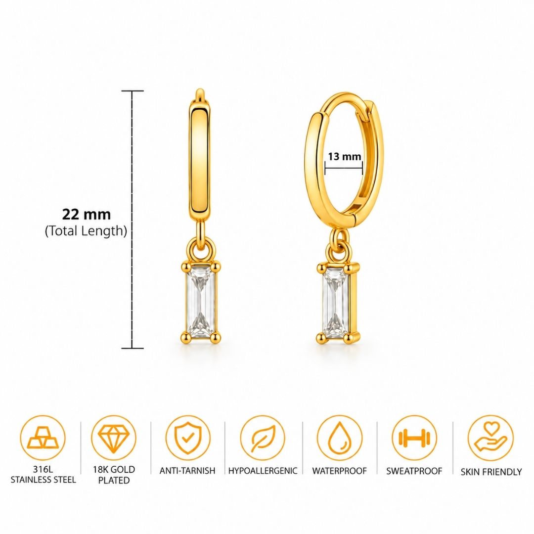 City Chic Hoops Earrings