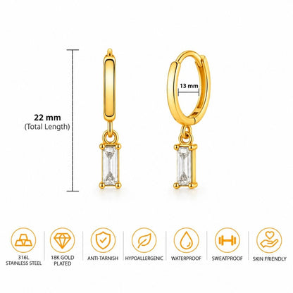 City Chic Hoops Earrings