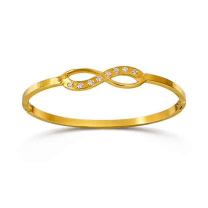 Studded Infinity Bracelet