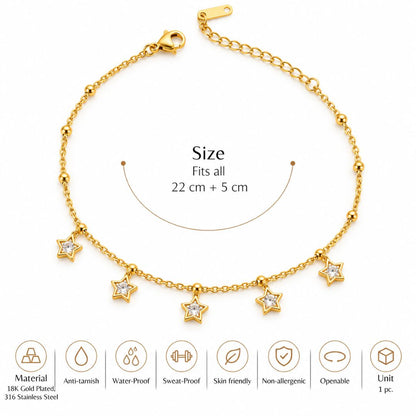 Stella Anklet