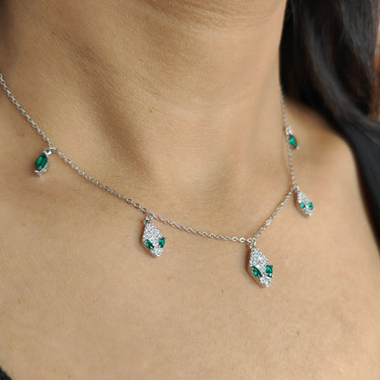 Serpent Charms Necklace