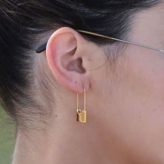 Lock & Luxe Earrings