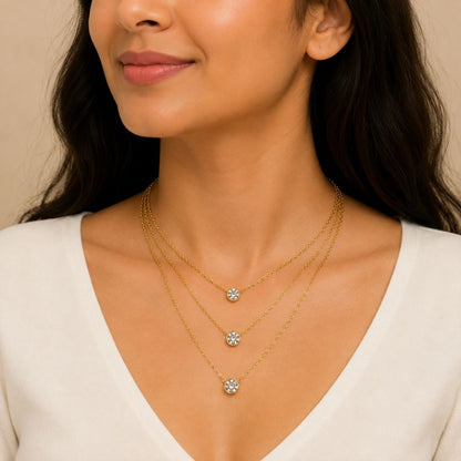 Triveni Layered Necklace