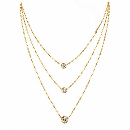 Triveni Layered Necklace