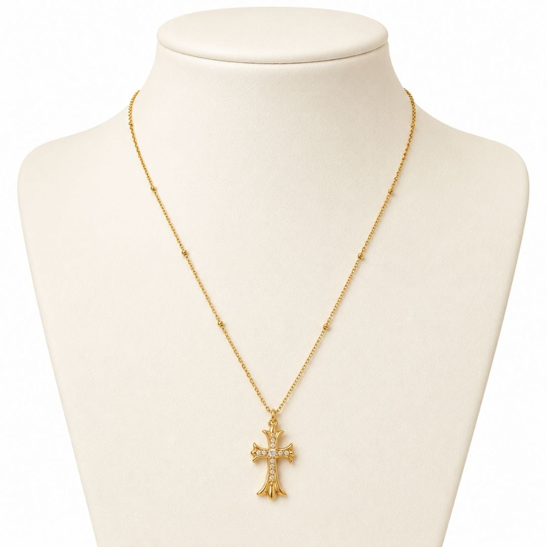Divina Cross Necklace