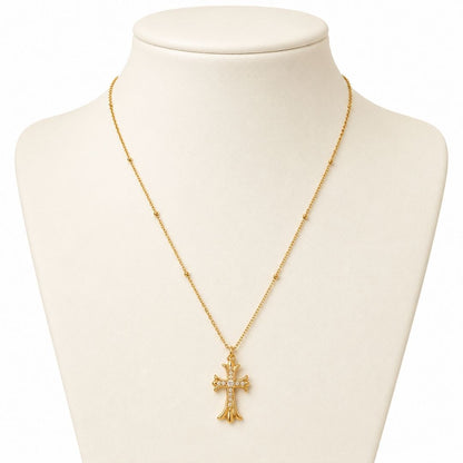 Divina Cross Necklace