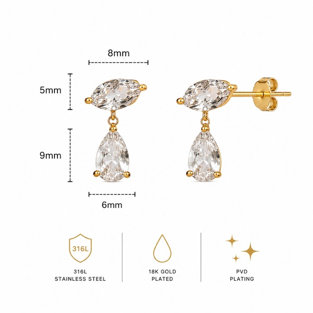 Ashk Drop Earrings