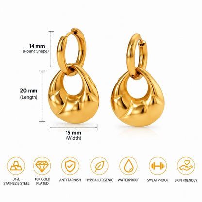 Aureum Drop Earrings