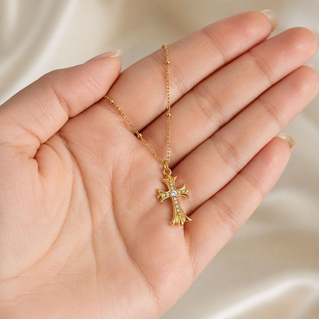 Divina Cross Necklace