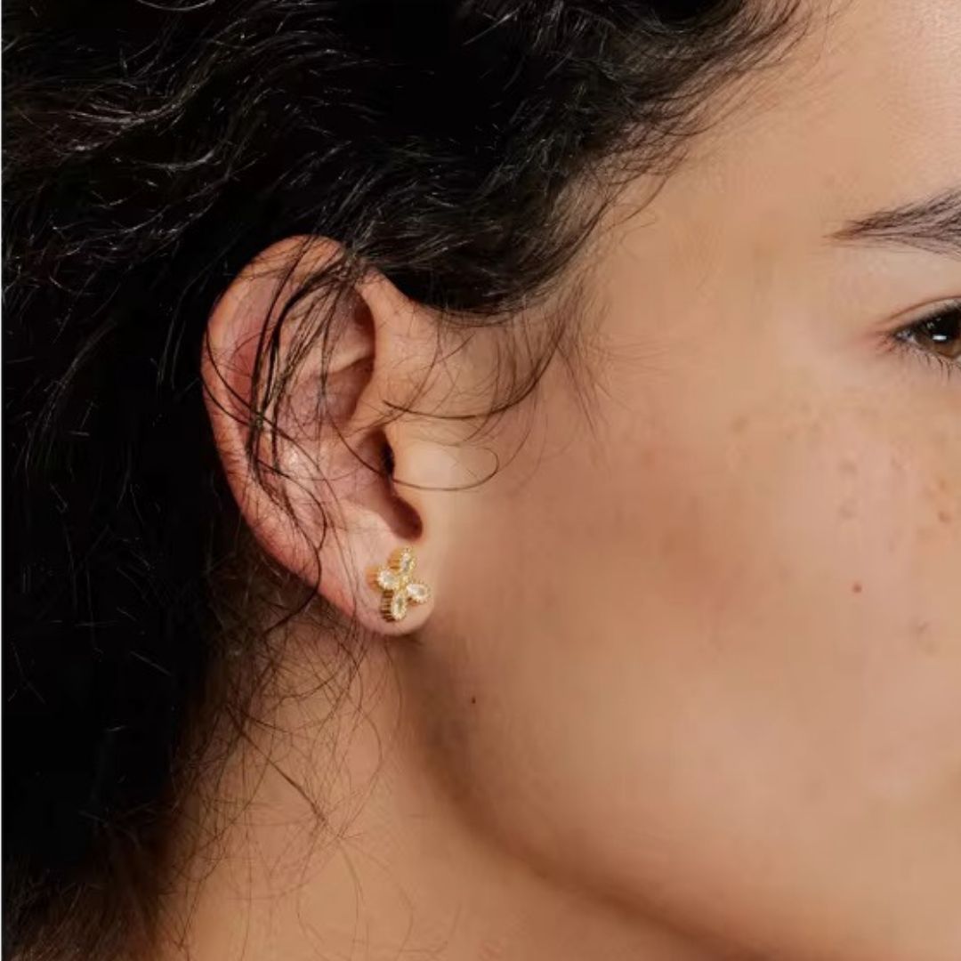 Flora Luxe Stud Earrings