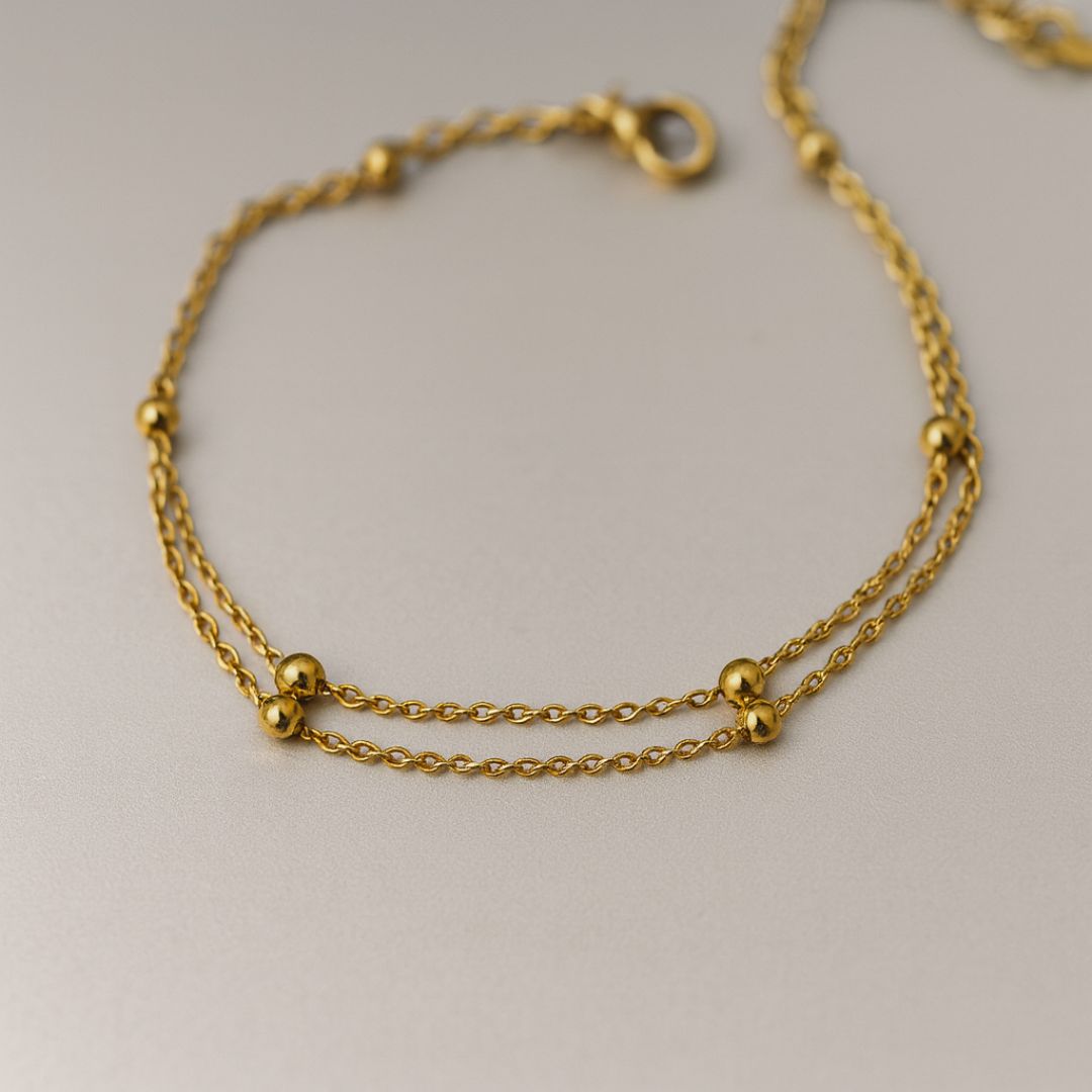 Golden Whimsy Anklet