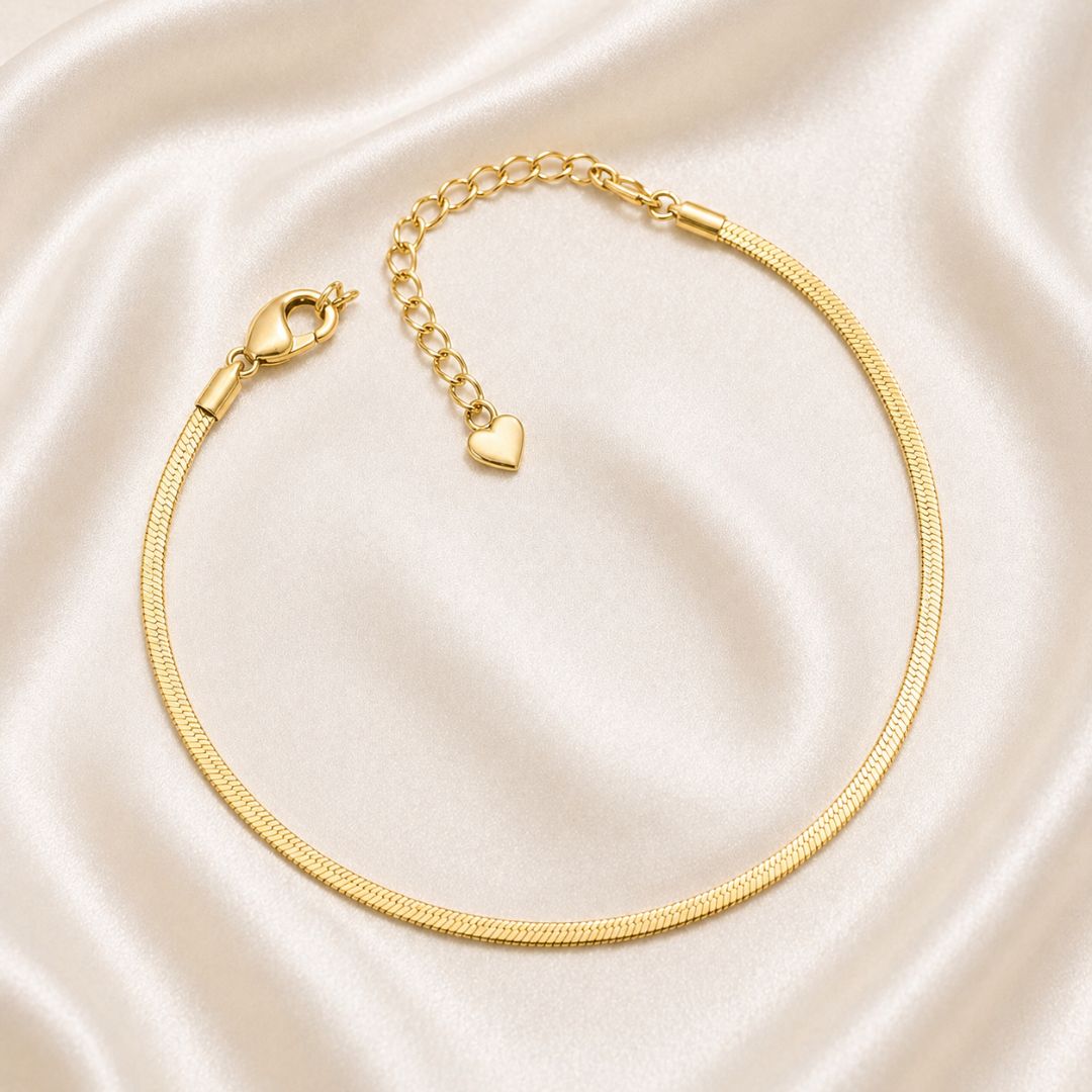 Golden Snake Chain Anklet