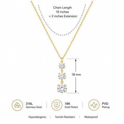 Sitara Cascade Necklace