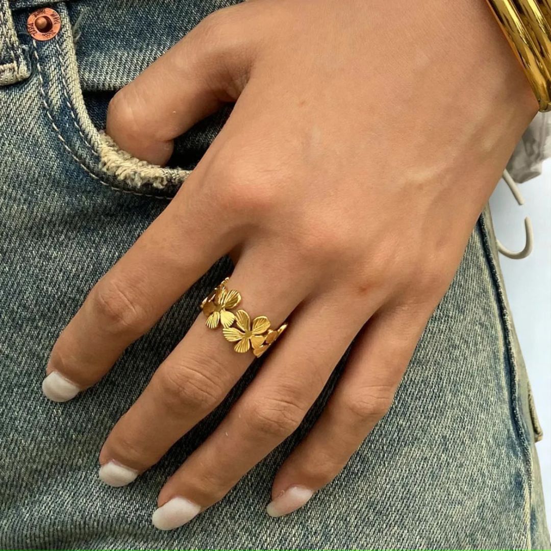 Flora Halo Ring