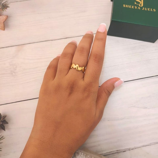 Little Hearts Ring