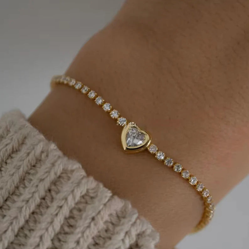 Mini Heart Luxe Bracelet