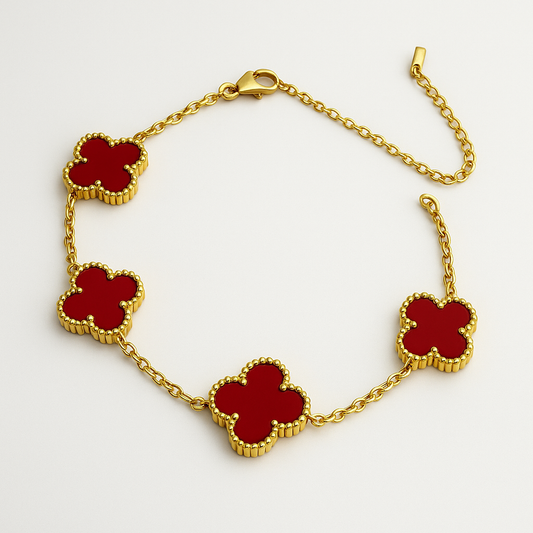 Red Clover Bracelet