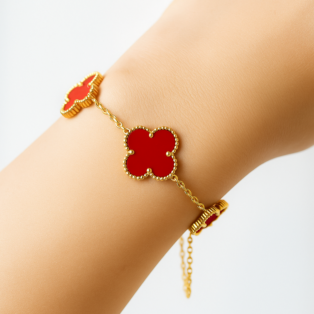 Red Clover Bracelet