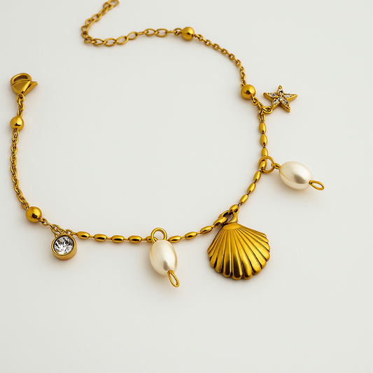 Sunset Shell Bracelet