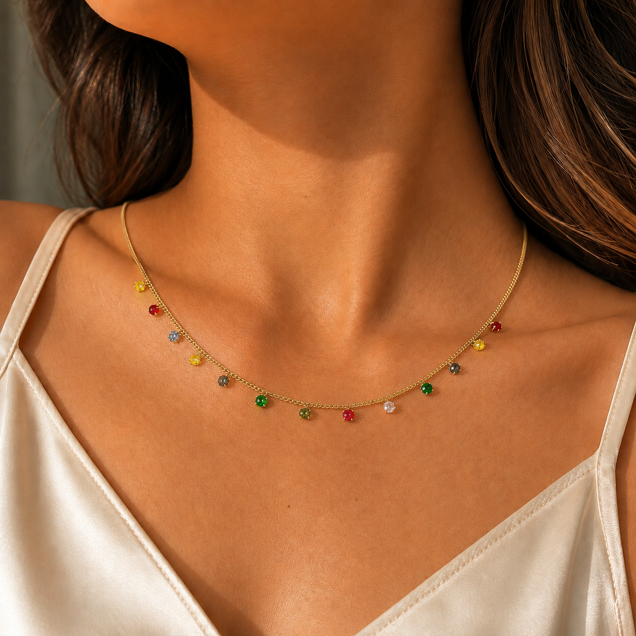 Prism Drops Necklace