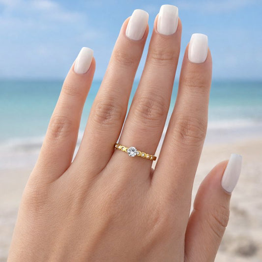 Elara Solitaire Ring