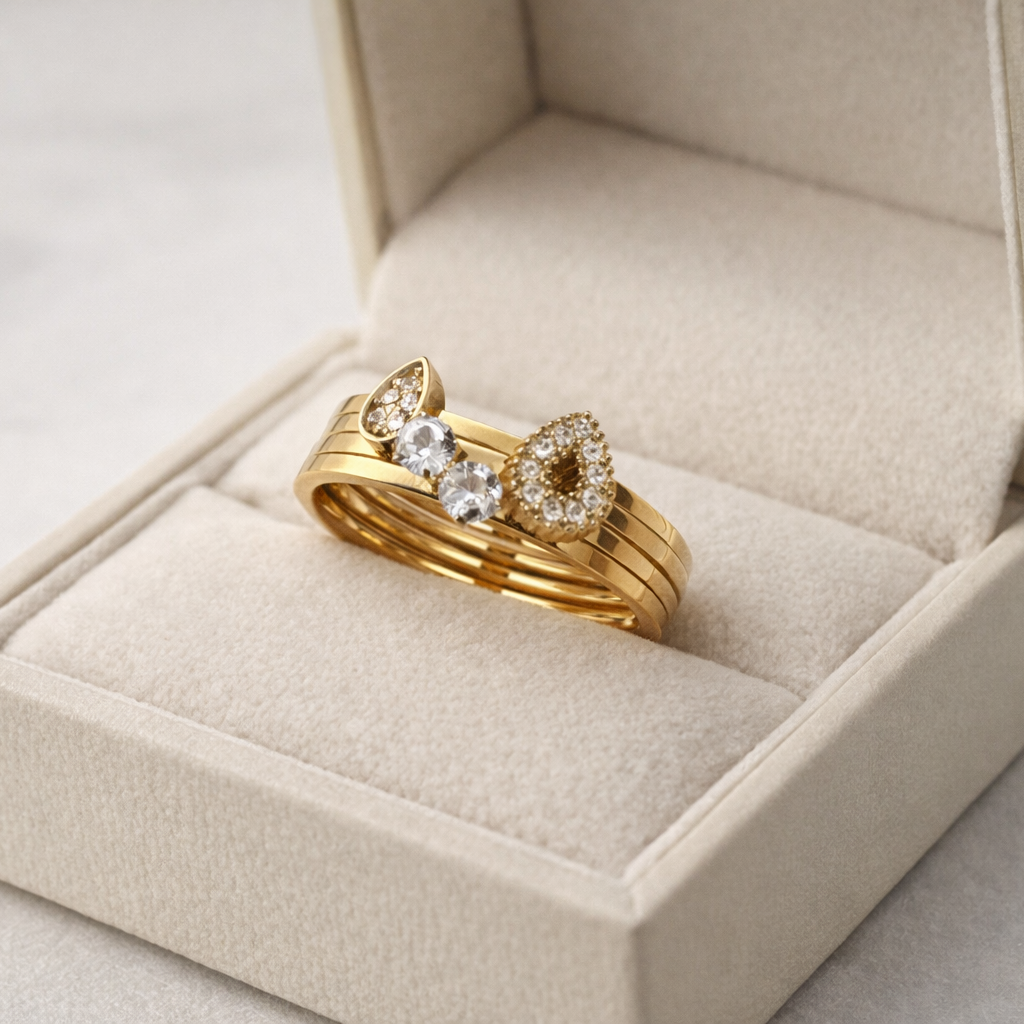 Main Character Stack Ring