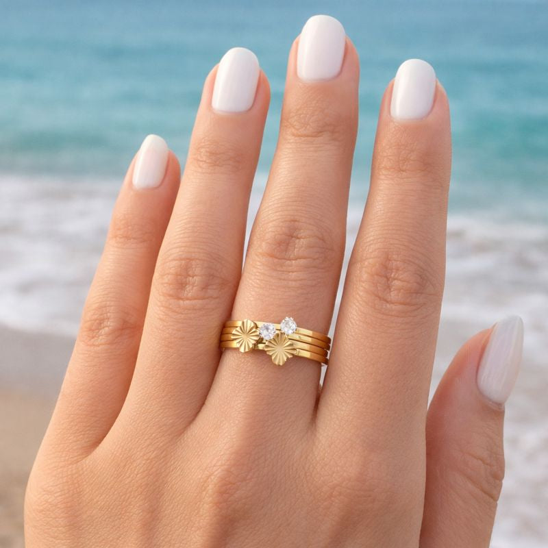 Flora Stack Ring