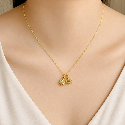 Bloom & Sol Pendant Necklace
