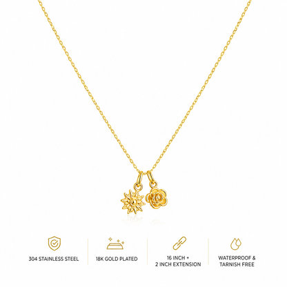 Bloom & Sol Pendant Necklace