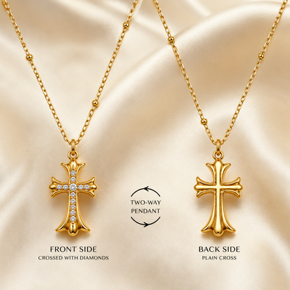 Divina Cross Necklace