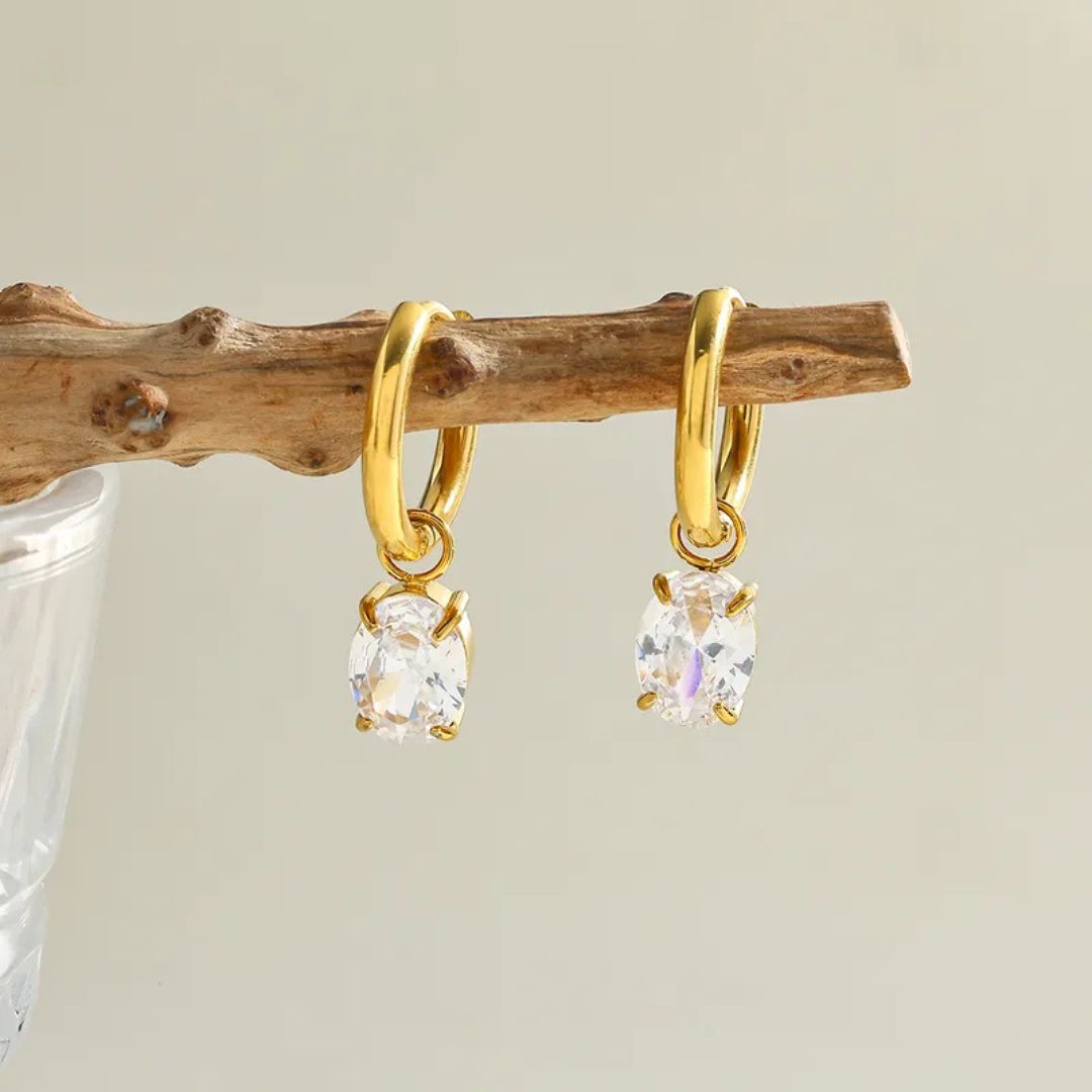 Gleamfly Hoops Earrings