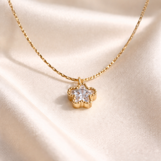 Glittering Star Necklace
