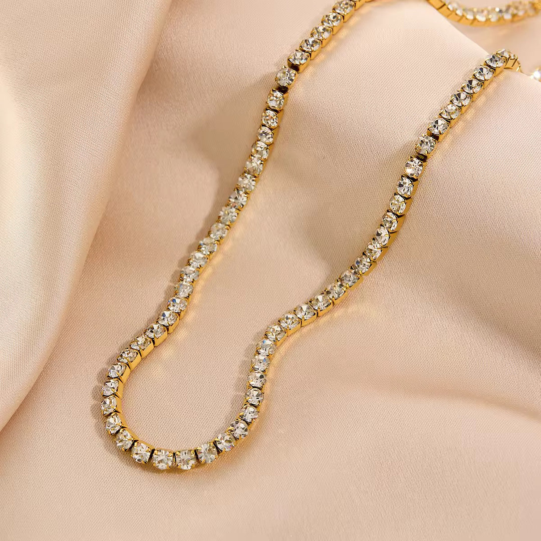 Sara Tennis Necklace