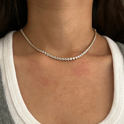 Sara Tennis Necklace