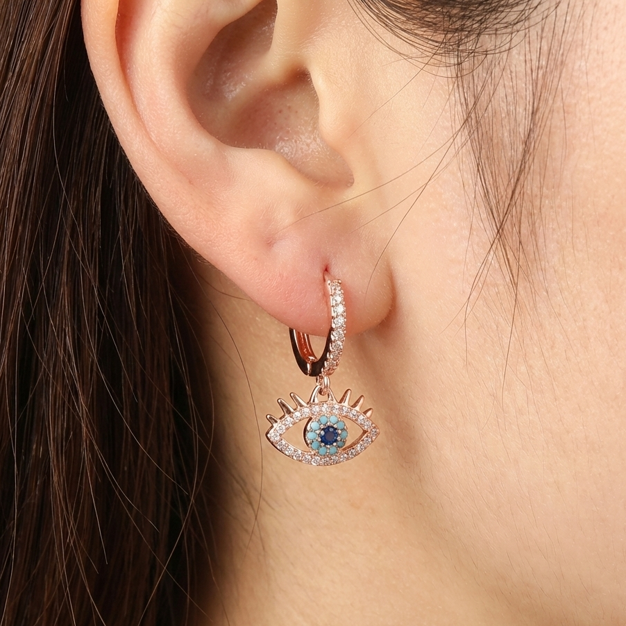 Evil Eye Earrings