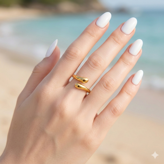Golden Embrace Ring