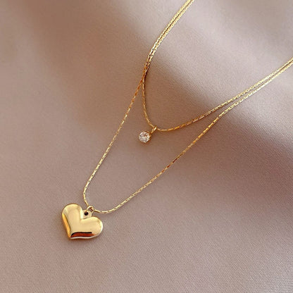 Heart Duo Necklace