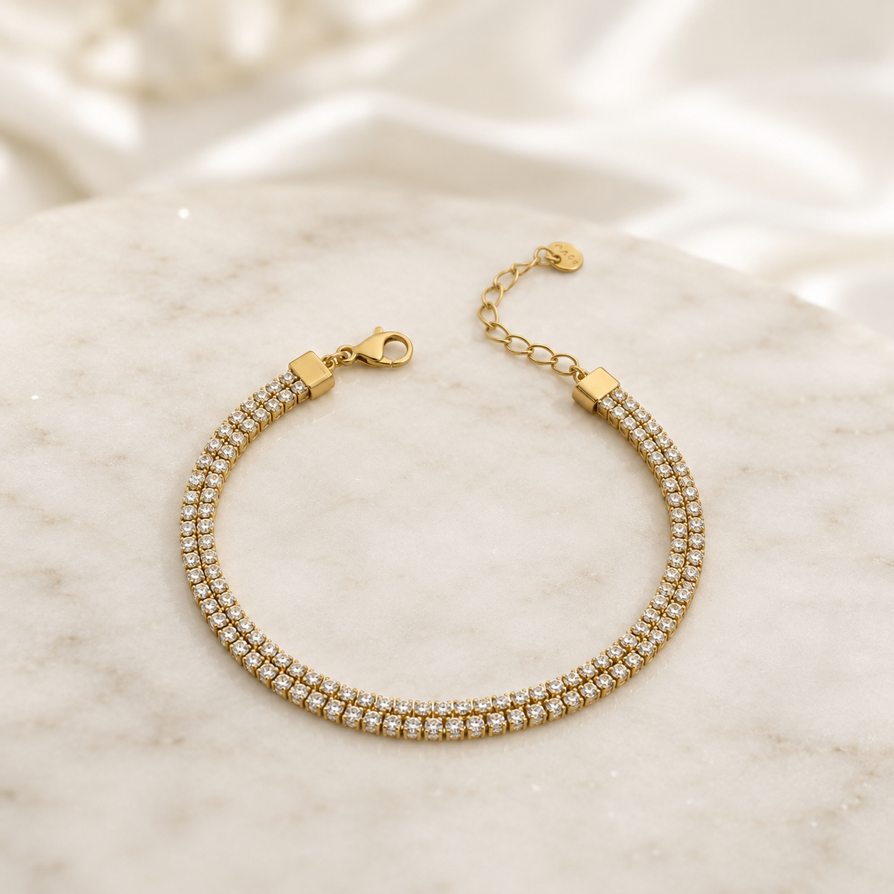 Rebel Radiance Tennis Bracelet