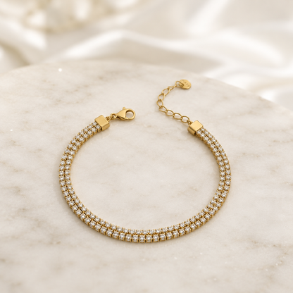 Rebel Radiance Tennis Bracelet