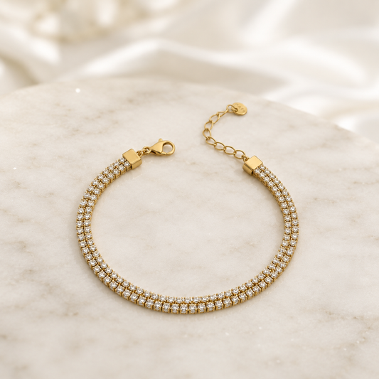 Rebel Radiance Tennis Bracelet