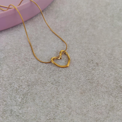 Open Heart Necklace