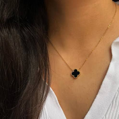 Black Clover Necklace