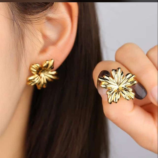 Wild flower Anti-tarnish Earrings (ER140)