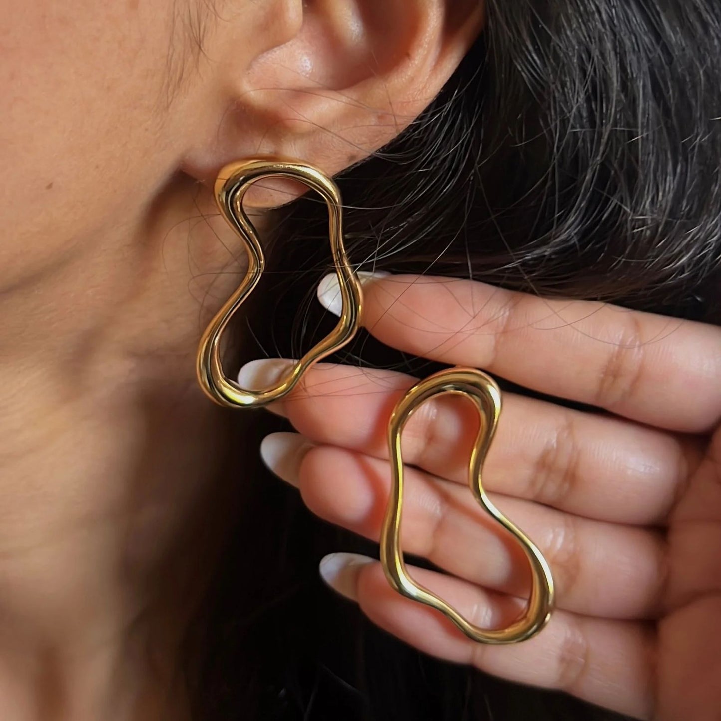 Abstract Earrings